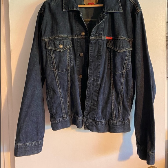 Mossimo Jean jacket with large colorful patch - Picture 8 of 8